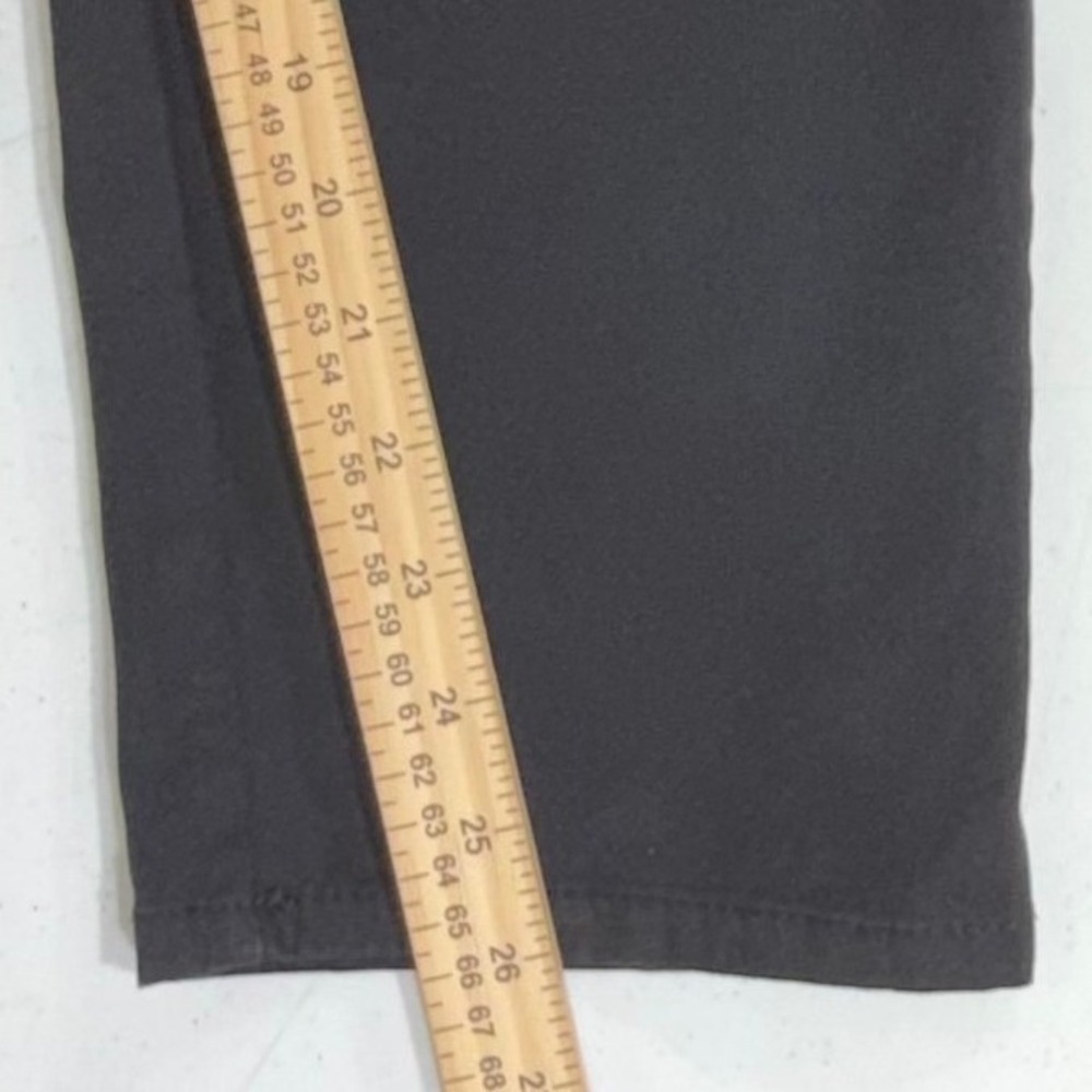 Asos Design Chino Pants 29x26 High Rise Black‎ Slim Tapered Cotton Stretch - Picture 7 of 10